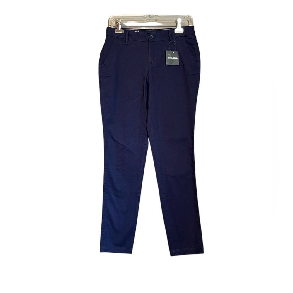 ‎NWT! Eddie Bauer navy boyfriend fit pants